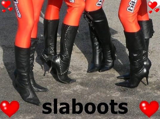 pés slaboots dominados