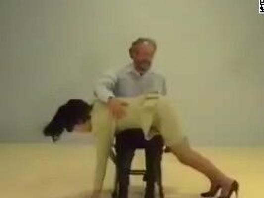 Ed Lee Spanking a Businesswoman