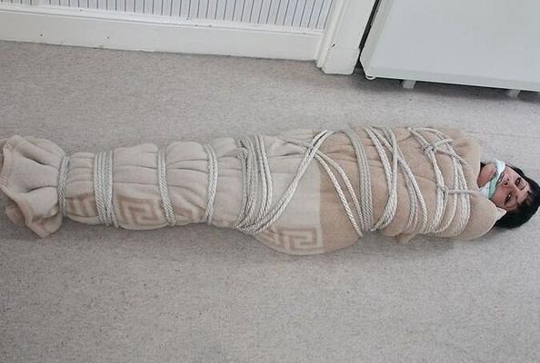 fur a blanket bondage