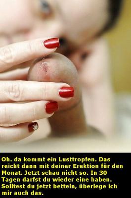 german chastity captions XIV