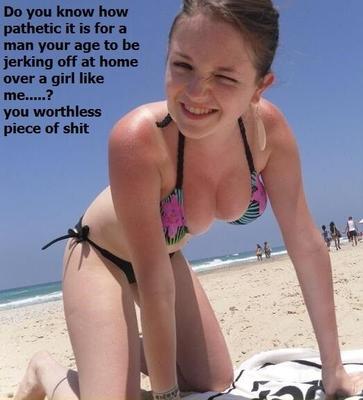 Dom women taunting men Captions D