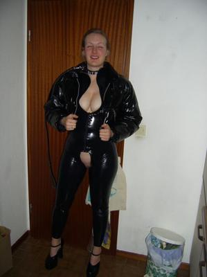 drunken pisswhore in latex