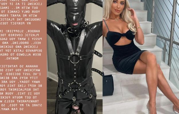 Cruel Captions - Your new rubber chastity slave life