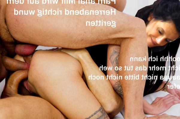 Pam triplo anal tortura látex