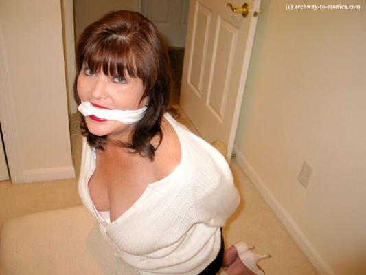 wife monica bound and gagged