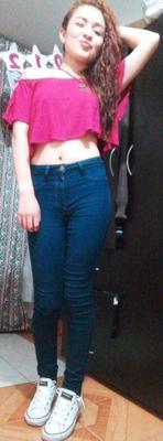 Humiliate this woman in fakes to your total disposition