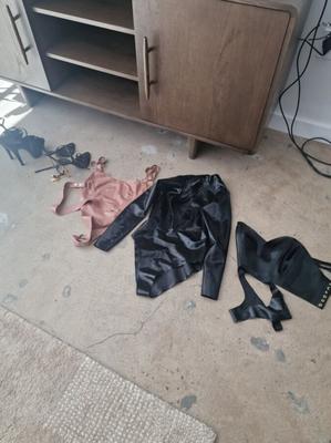 Stroke over just my clothes then BEG me to cum