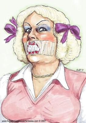 Crossdresser BDSM Cartoons