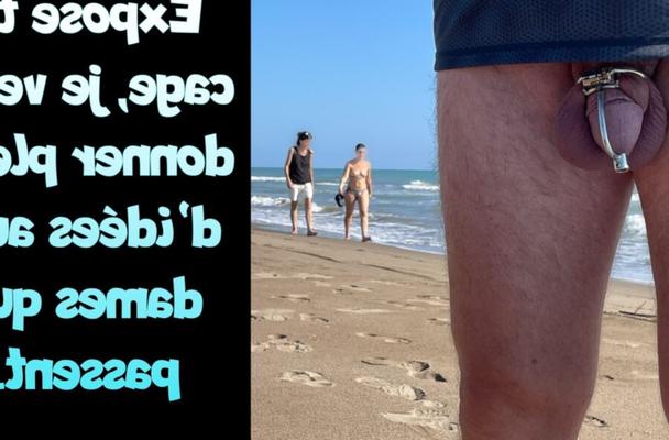 Femdom maricas castidade praia vol 7