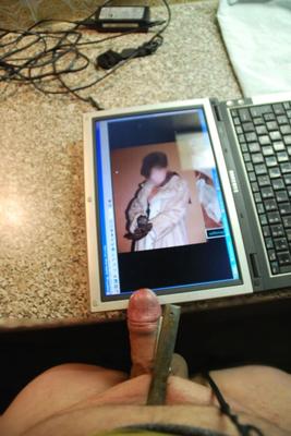 Schweinchen, online erzogen (cbt, femdom, Mutter`s Panty)