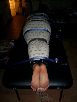 Barefoot Mummification Bondage And Tickling
