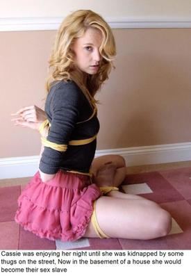 Bound and Gagged Teens w/Captions
