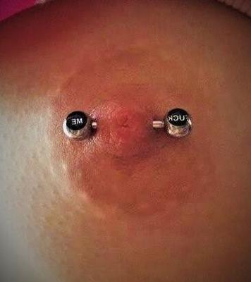 durchbohrte Nippel