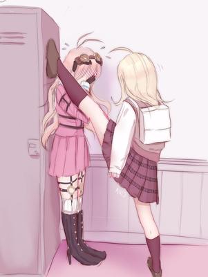 ねえ、ハニー、ゲームをしましょうね?.. (レズダム/漫画/エロアニメ)