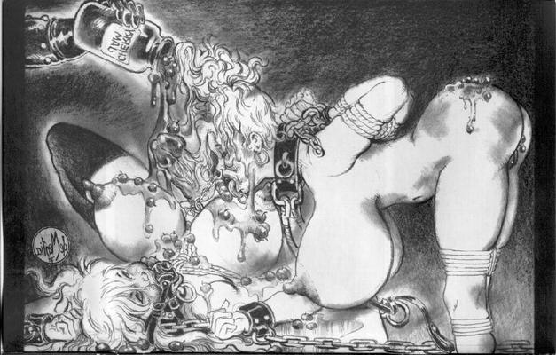 Bondage-Kunstwerk von DeMentia