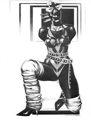 Bondage -Kunstwerke von Bischof