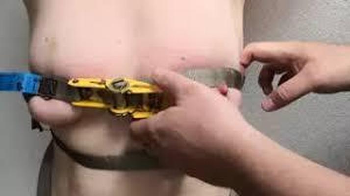 War für die Bindung von GEILES Bondage