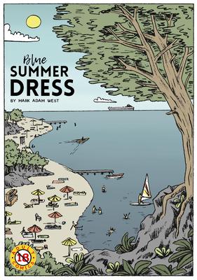 Blaues Sommerkleid (Comic)