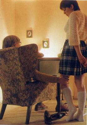 Retro Spanking Blushes picture set the world has a bad day