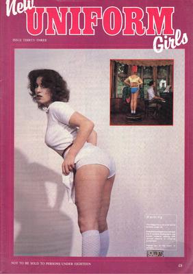 Retro Spanking Uniform Girls issue (complete)