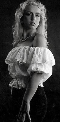 Retro Spanking Janus Alice blonde white blouse