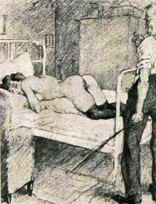 Rare spanking and erotic art