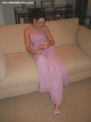 Casey Bound in Dress