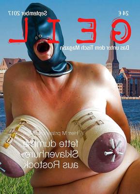 Fette Dumme Sklavensau Covergirl